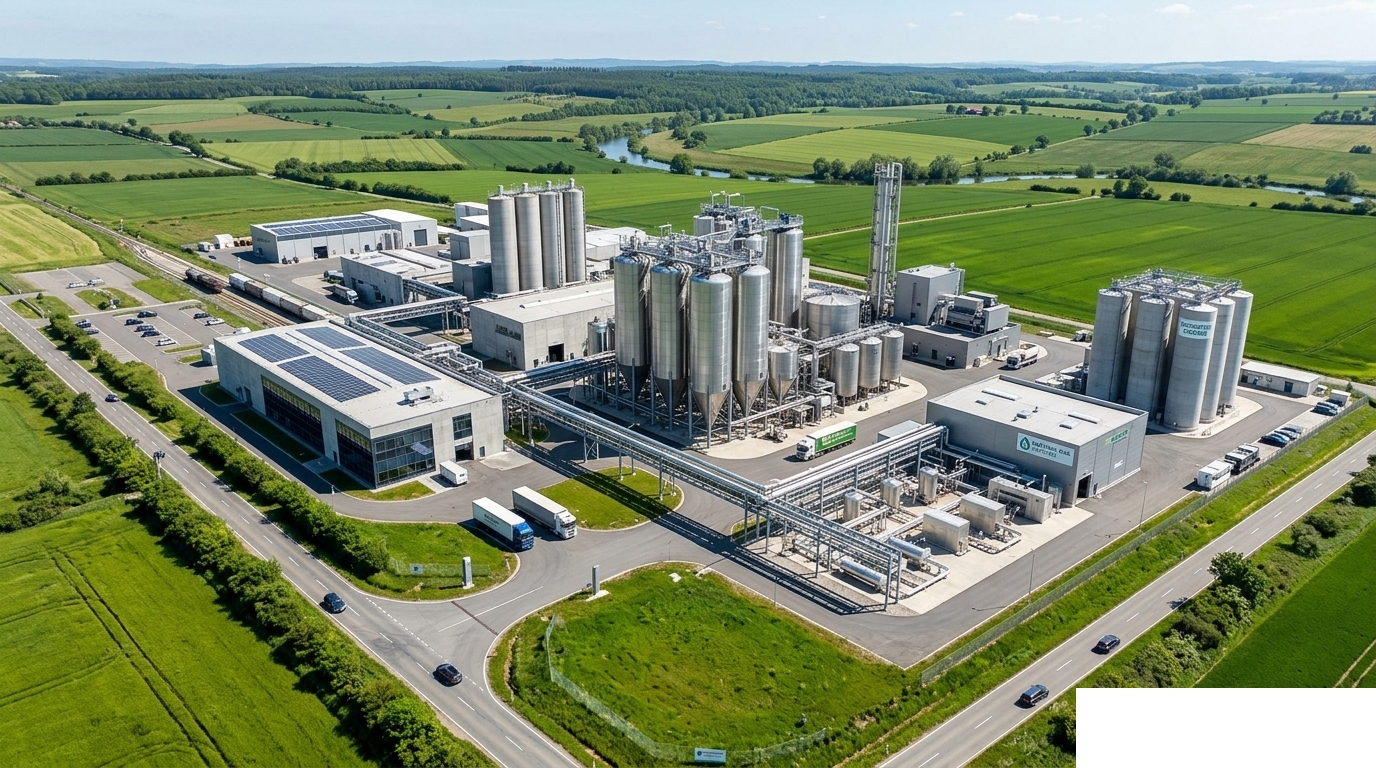 Industrial Bioprotein Facility Panorama